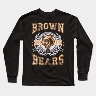 Brown Bears Long Sleeve T-Shirt